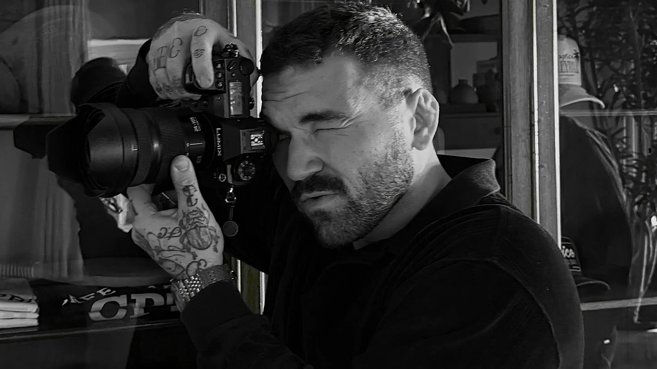 Sebastian Nico in studio